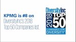 KPMG Ranks No. 8 on DiversityInc's Top 50 Companies for Dive